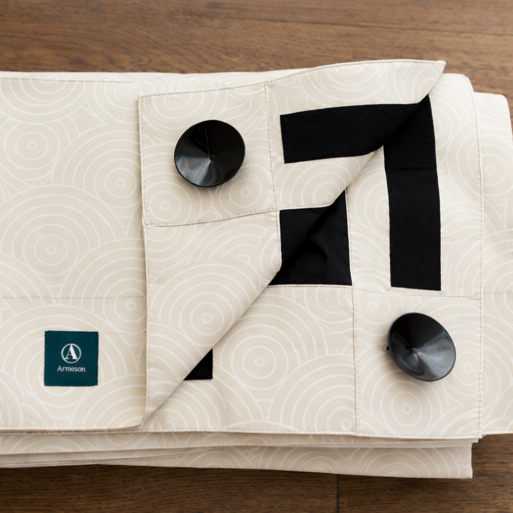 Armeson Portable Blackout Blind - Oat