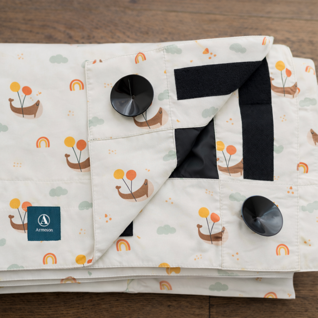 Armeson Portable Blackout Blind - Skye