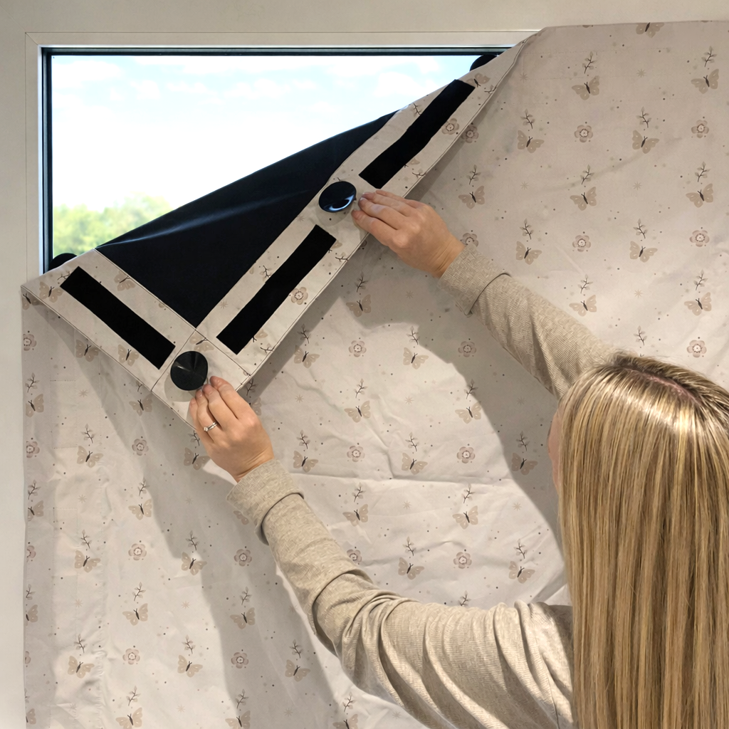 Armeson Portable Blackout Blind - Flutter