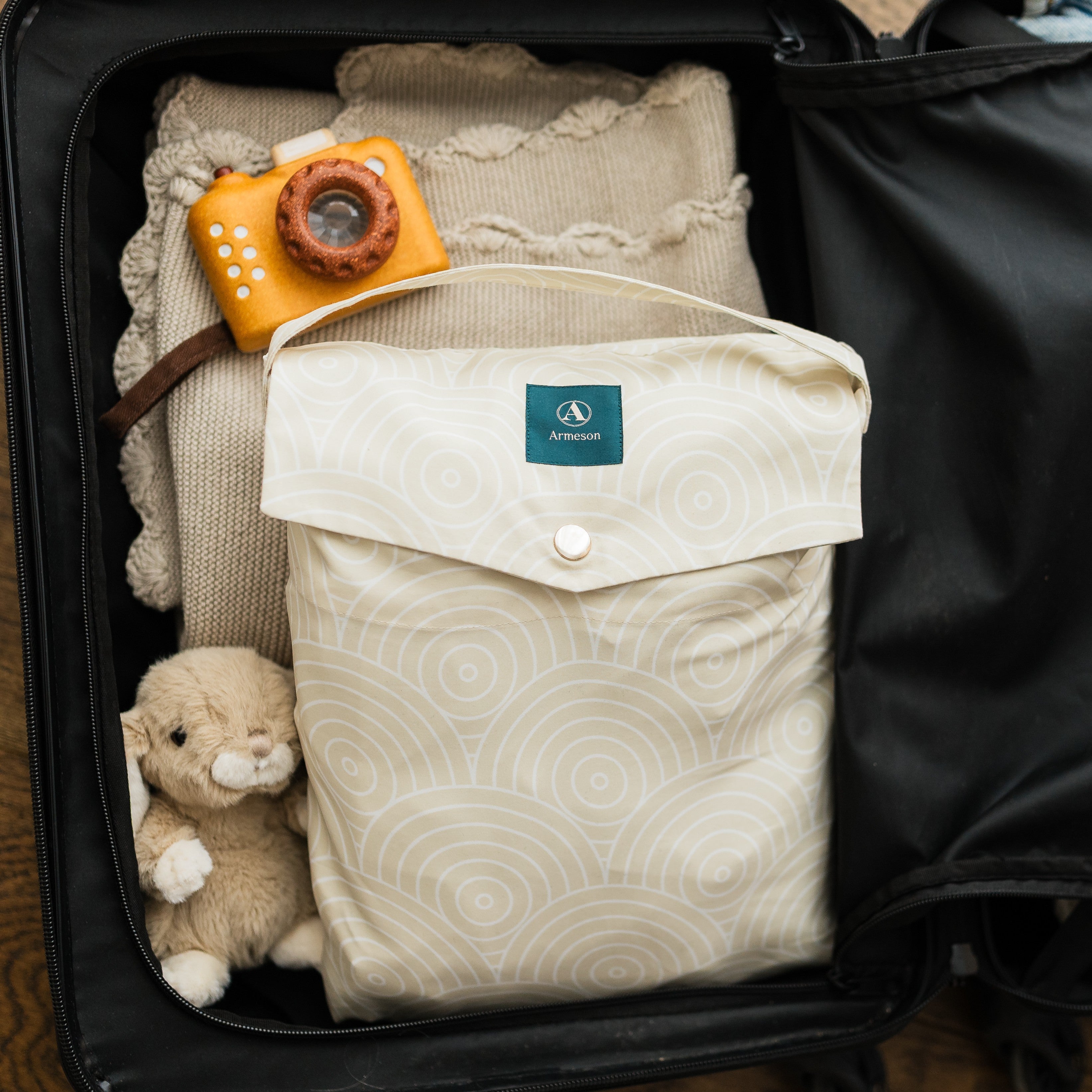 Armeson Portable Blackout Blind - Oat