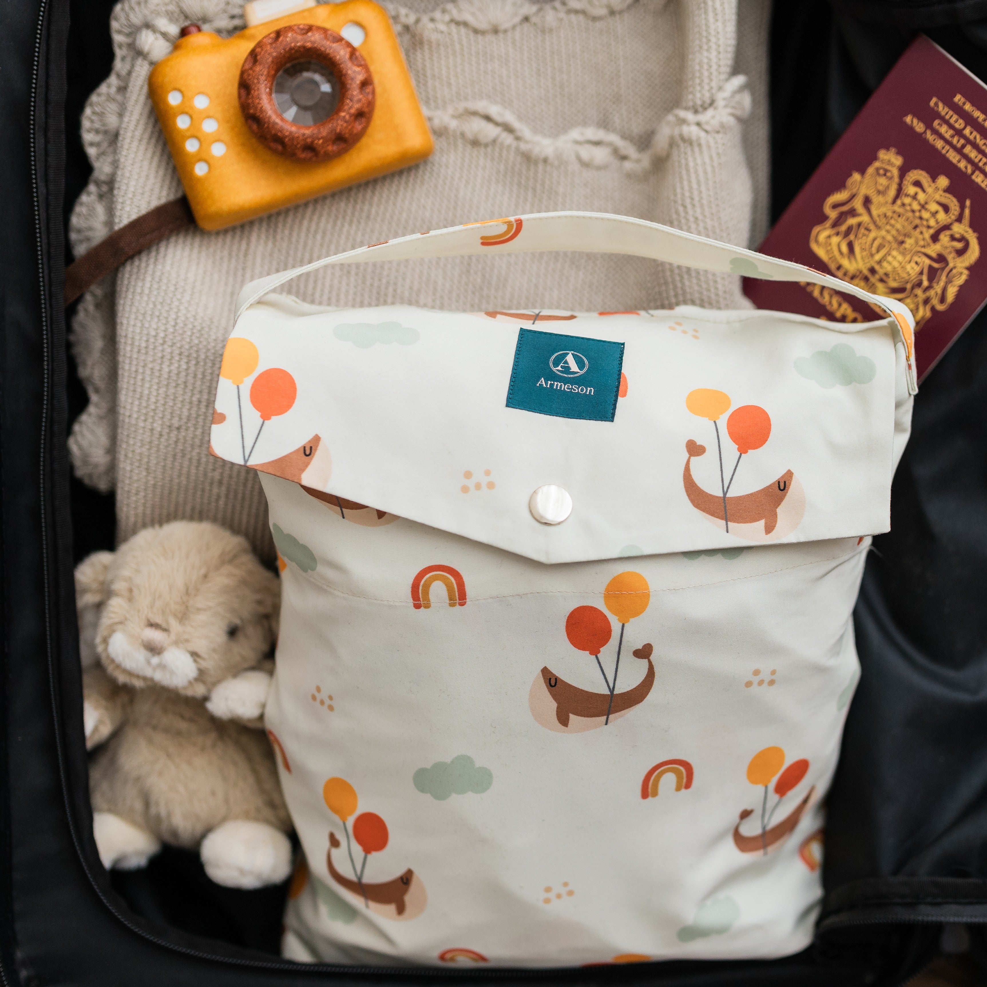 Armeson Portable Blackout Blind - Skye