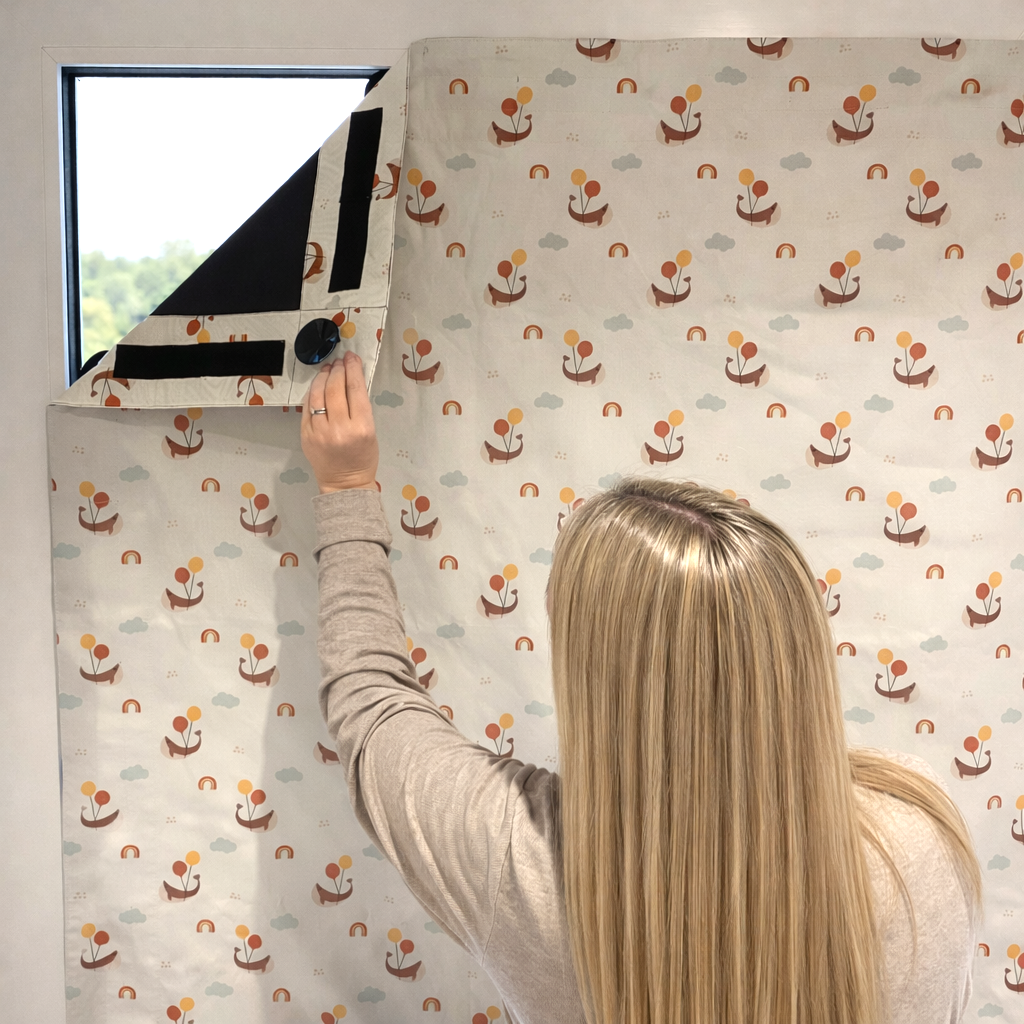 Armeson Portable Blackout Blind - Skye