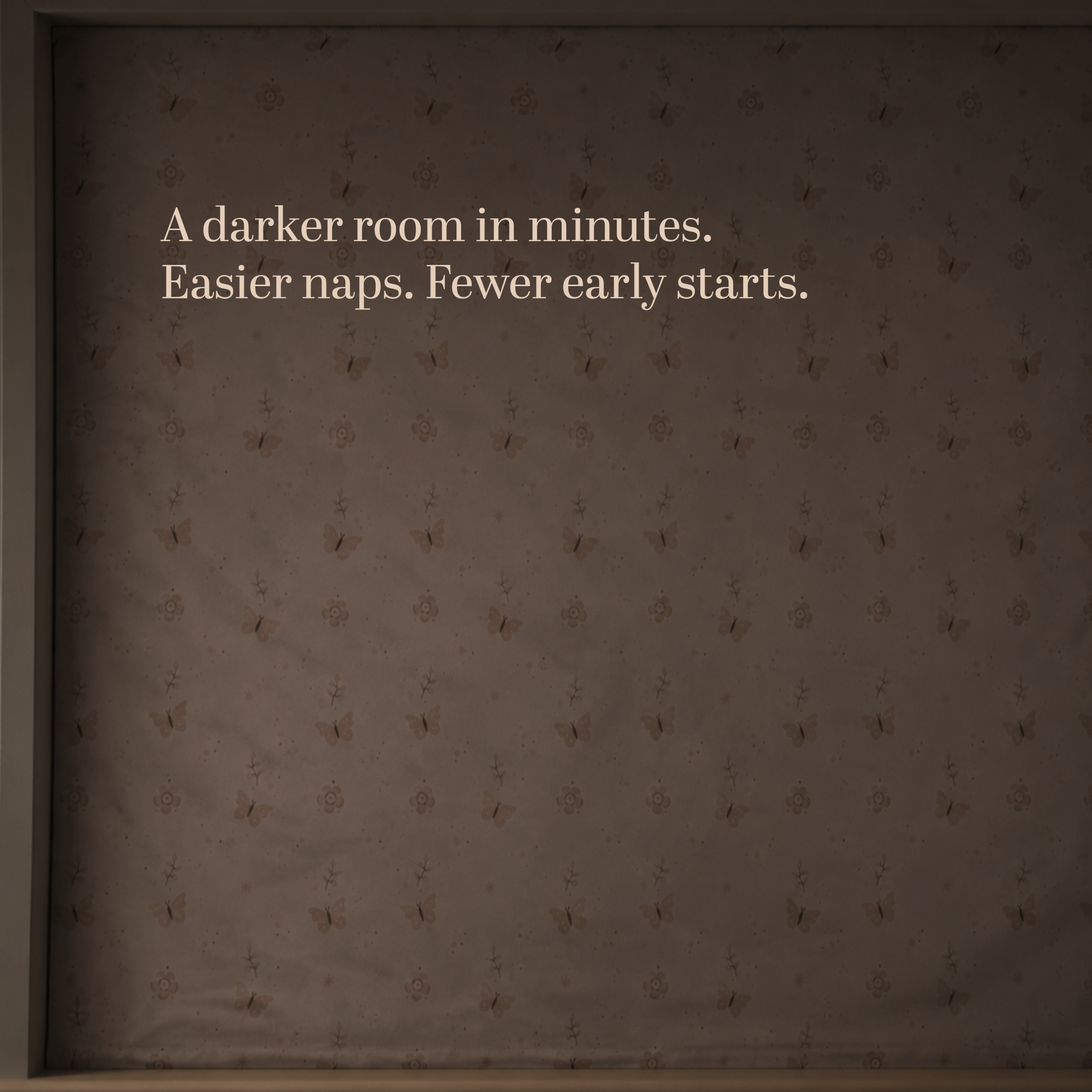 Armeson® Portable Blackout Blind - Flutter